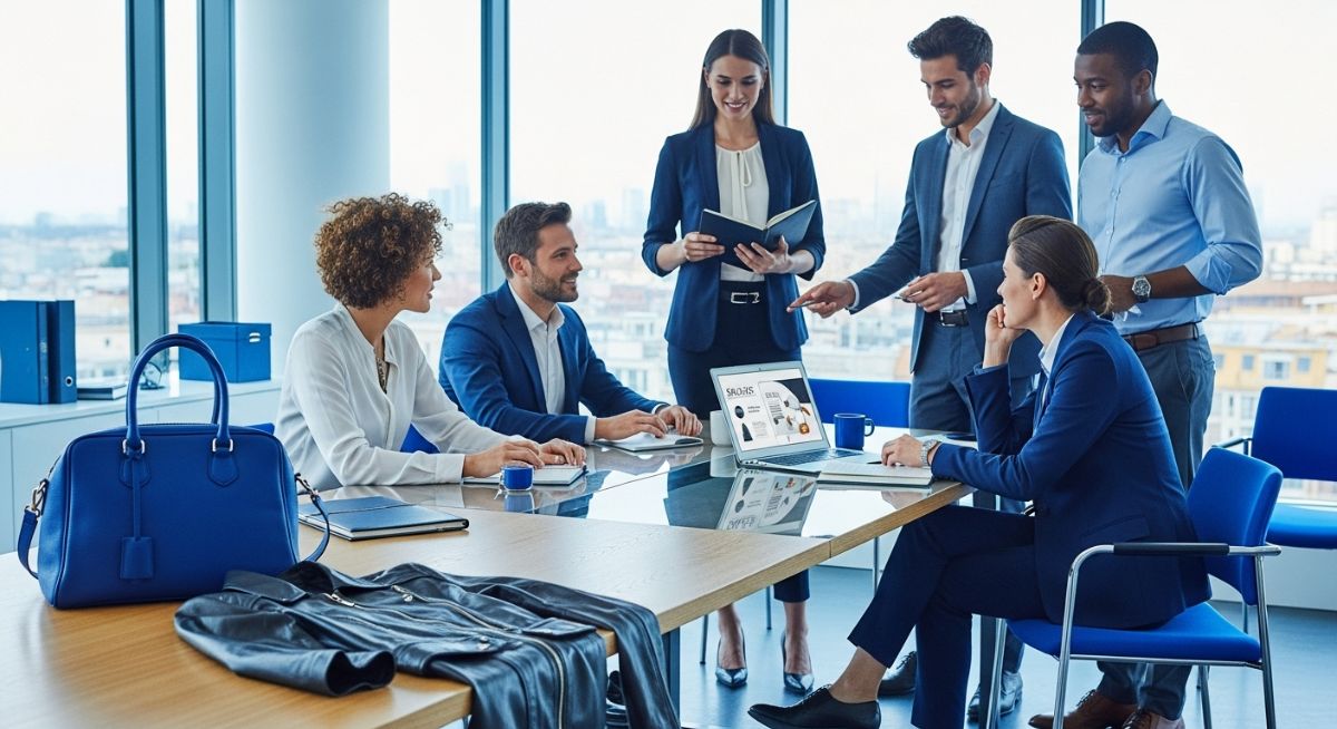 Beautifully wrapped gift box containing an assortment of beauty products.